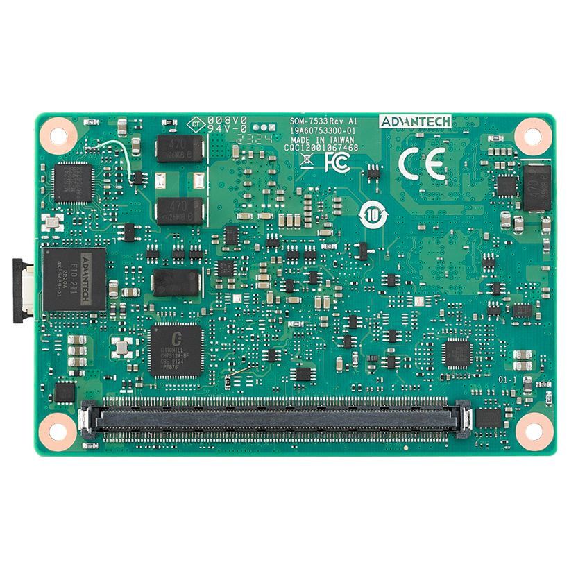 x7425E 12W 4C LPDDR5 8G eMMC 32G COMe Mini